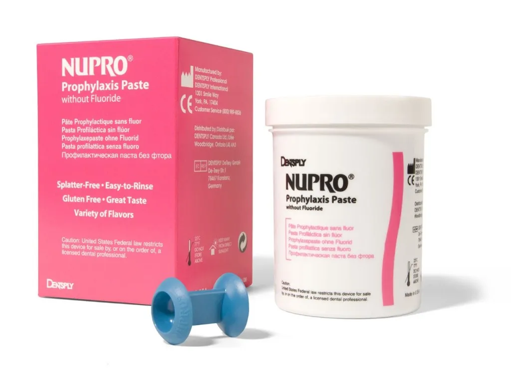 Nupro Pot Medium oranje Zonder Fluor 340gr