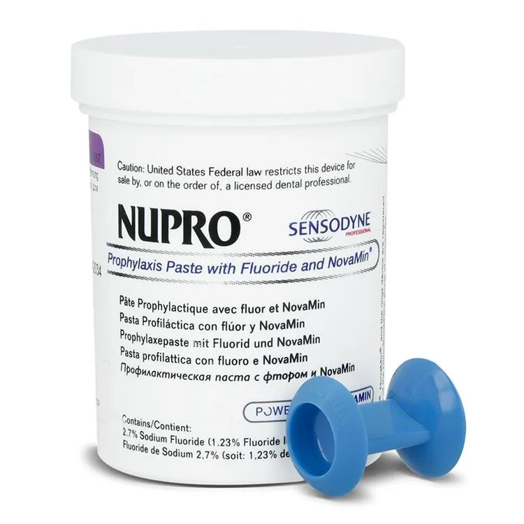 Nupro Sensodyne Polish Pot Orange W/O Fluor