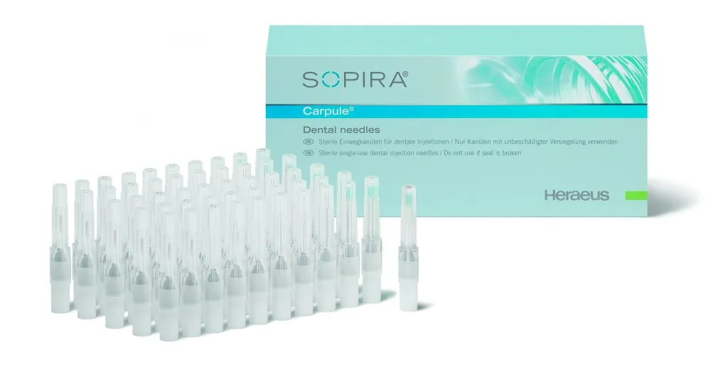 Sopira Carpule Naalden Standaard 27G 8Mm