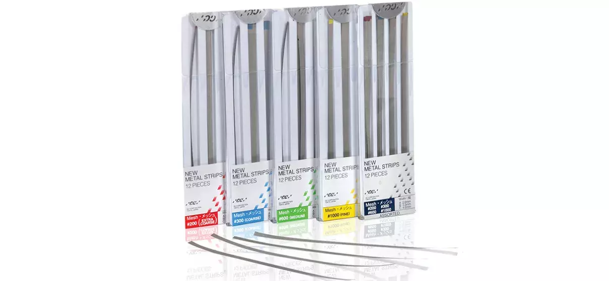 New Metal Strips Assortiment 12stk