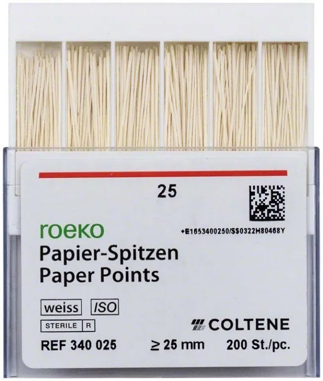 papierpunten wit Iso 25  200stk