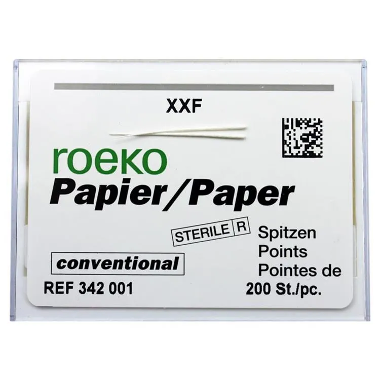 papierpunten Conventional Steril Xxf 120stk