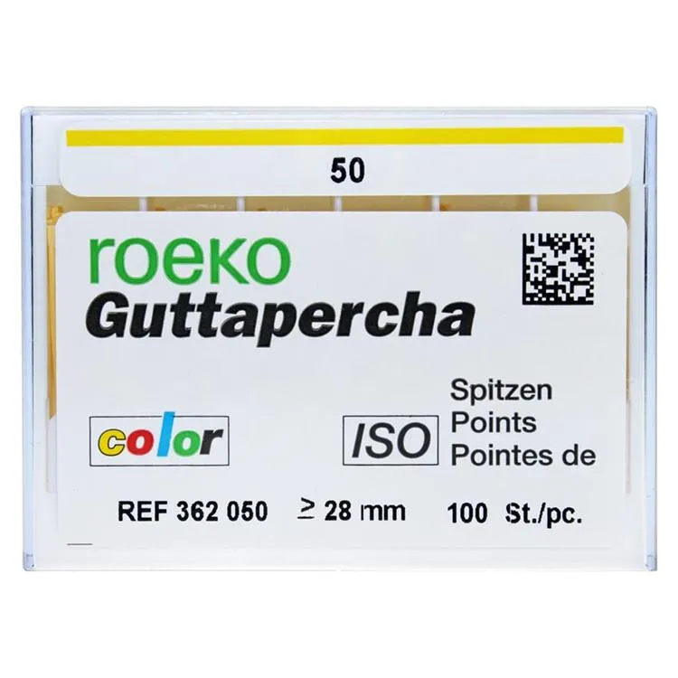 Gutta Points Color Iso 50  100stk