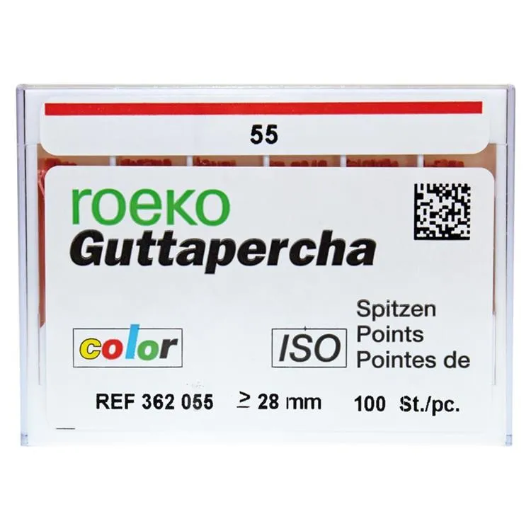 Gutta Points Color Iso 55  100stk