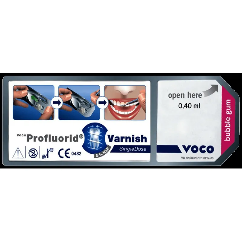 Profluorid Varnish Bubble Gum 50x 0,4ml