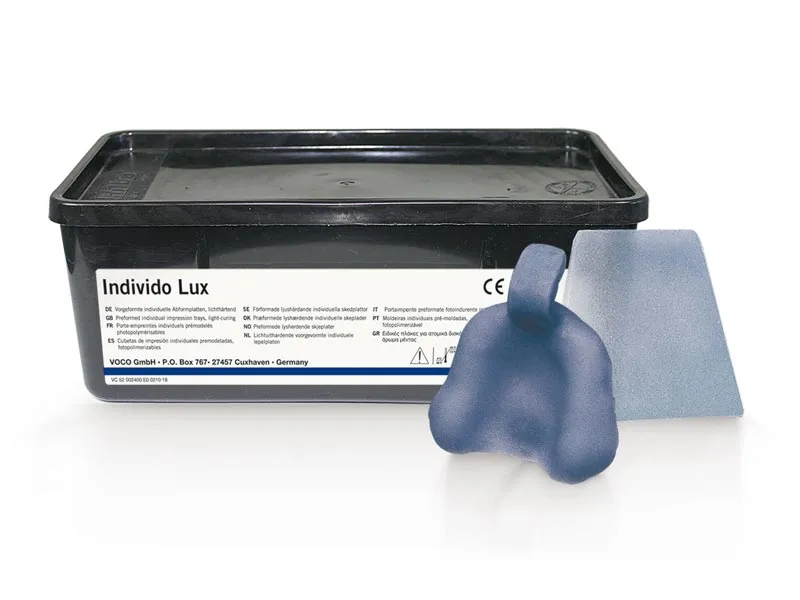 Individo Lux blauw Transpar. Maxill. 50stk
