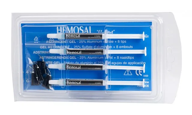 Hemosal Kit +Tips Elsodent 4x 1,5gr + tips