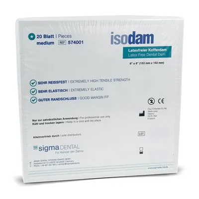 Isodam Medium Zonder Latex 20stk