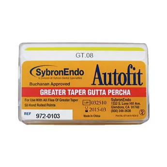 Size 12-L Autofit Greater Taper Gutta Box 50stk