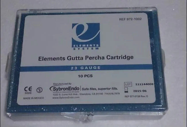 23Ga Gutta Percha Cartridge (Medium Body)