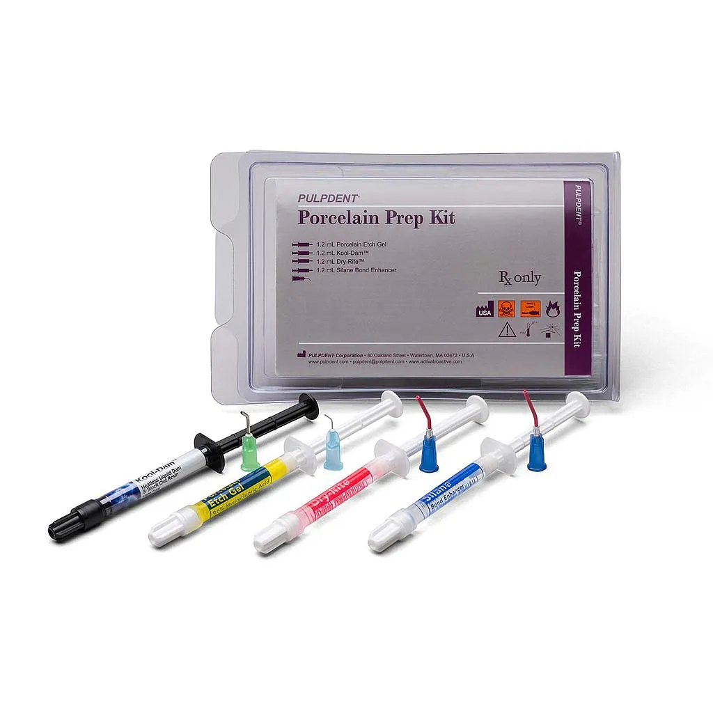 Porcelain Prep Kit 4 Spuitjes 4stk