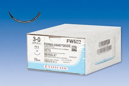 Fw 502 Silk 3-0 75 Cm 16C3/E Fs3 36stk