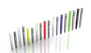 Pivots Con. Calc., Lg : 14 Mm - Bleu 100pcs