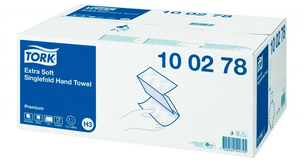 Handtowel Zigzag Soft 2 Ply 15x200stk