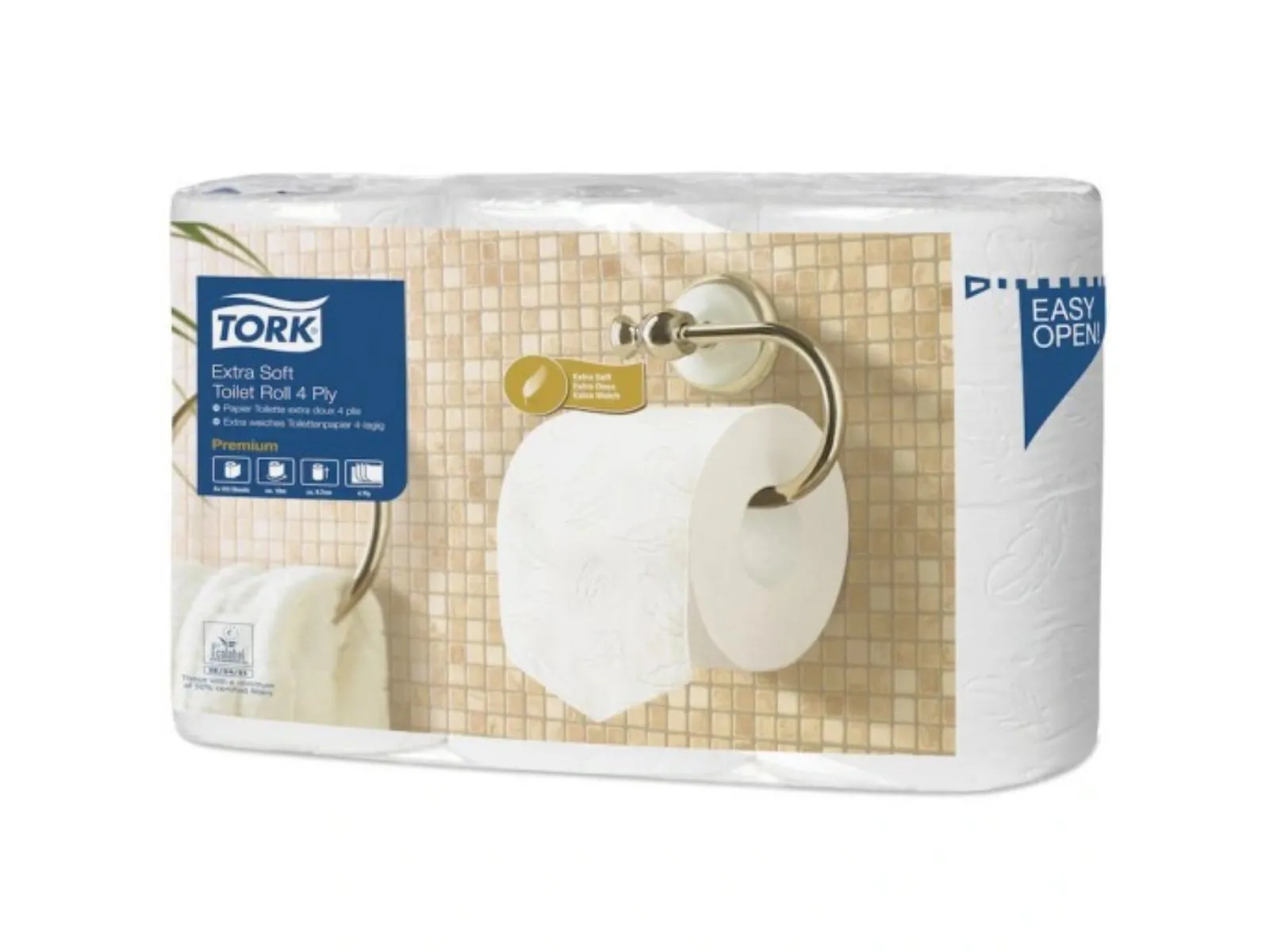 Toiletpapier Roll 4Ply 7x6 Roll 110406