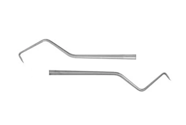 Sonde dubbeleindig Briault #11 - Ronde handvat