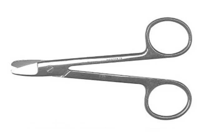 Ciseaux a couronnes courbes 120mm
