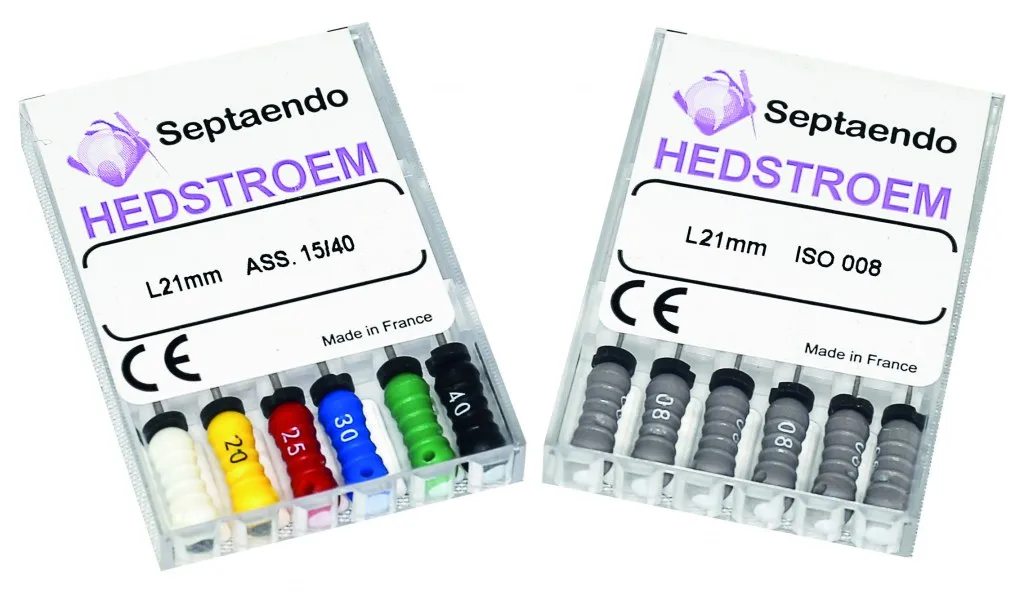 Septa Endo Hedstroem 21Mm Iso 008 6stk