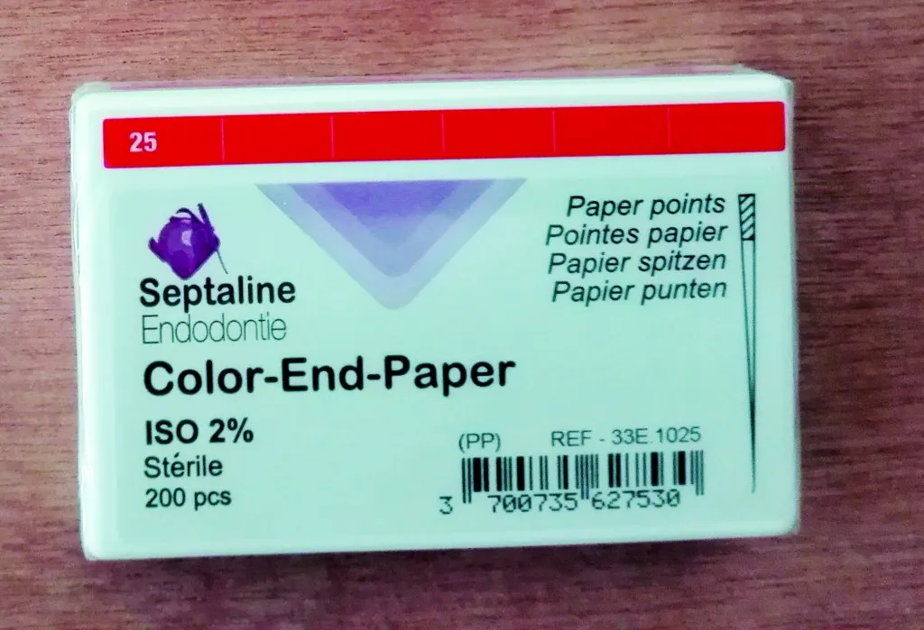 Papierpunten Iso Taper 06 Iso 40 120stk