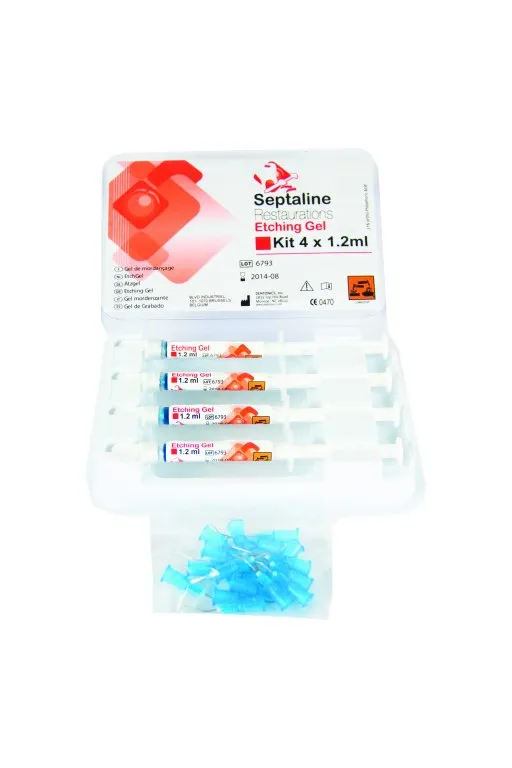 Etching Gel 4*1.7Gr + 10Can 4x 1,7gr + 10 Tips