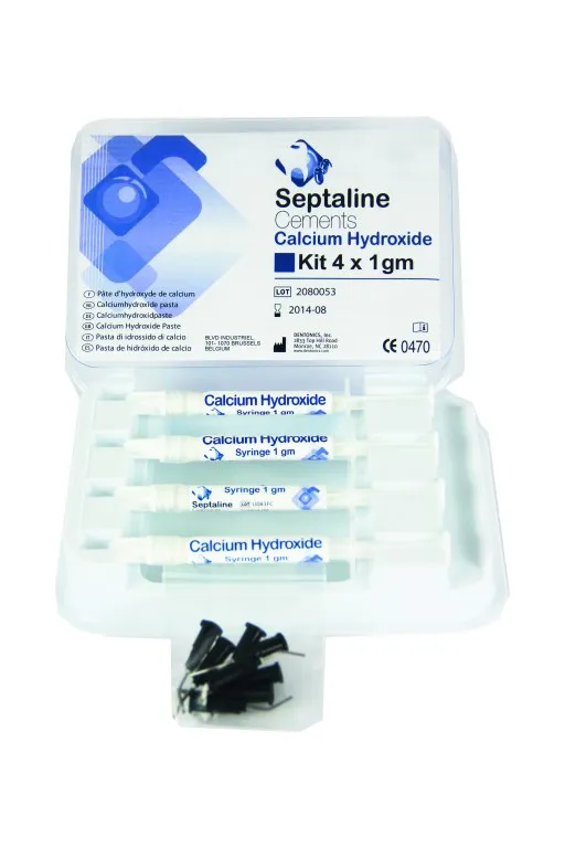 Calcium Hydroxide Spuitjes 4x 1gr