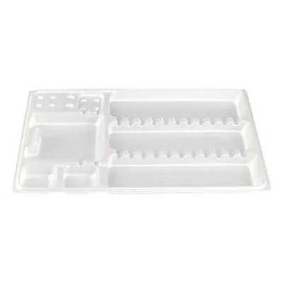 Dispotrays Wit 28X18CM 400stk
