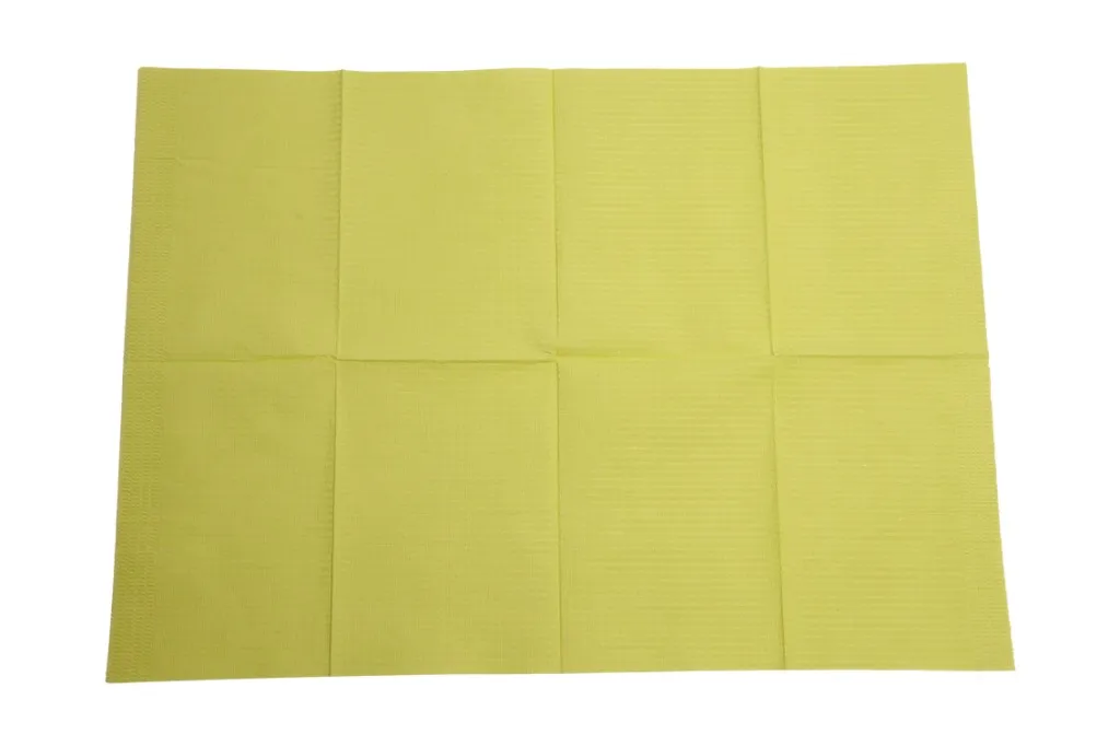 Serviettes Patients 2Plis Vert Clair 500pcs
