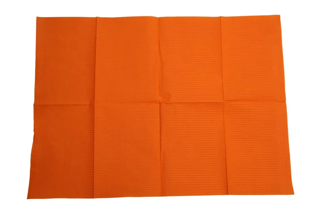 Dental Bibs 2Ply Oranje 500stk