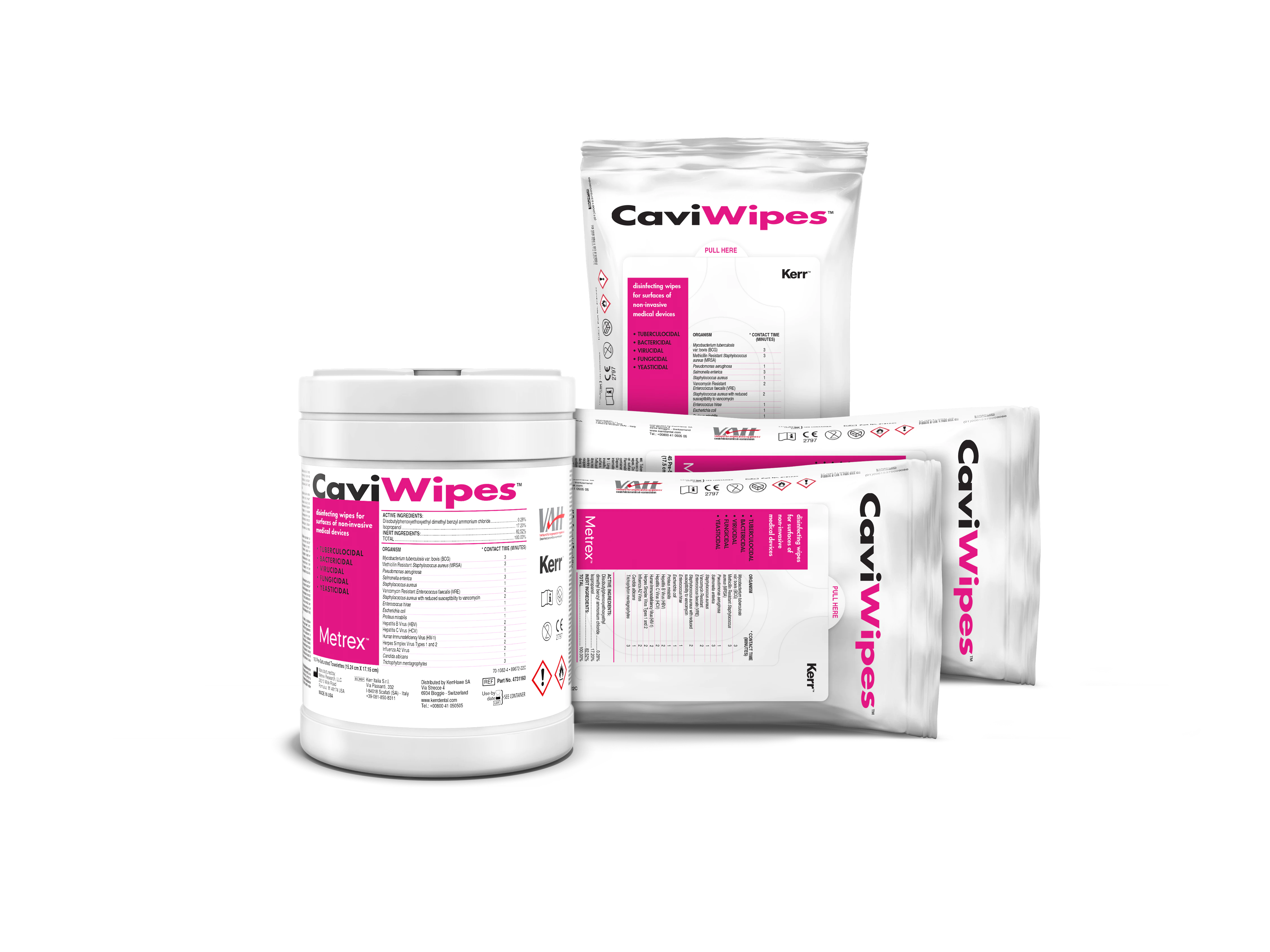 Caviwipes Canister 12stk