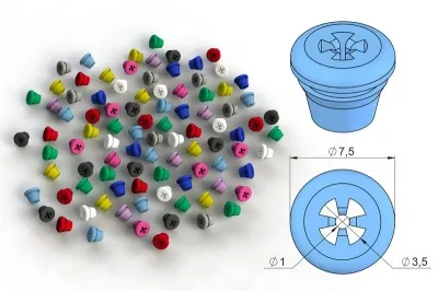 Plugs Refill groen 8stk