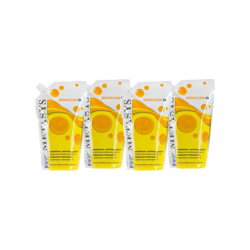 Green & Clean H1 Refill Zakken 4x 500ml
