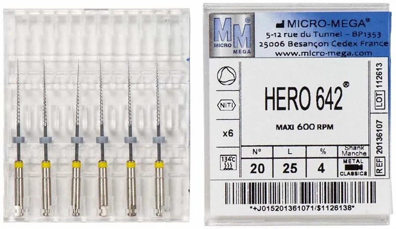Hero 642 29Mm 2% N25 Metal 6pcs