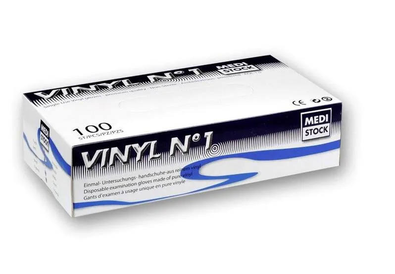 Handschoenen Vinyl Niet Gepoederd Medium 100st