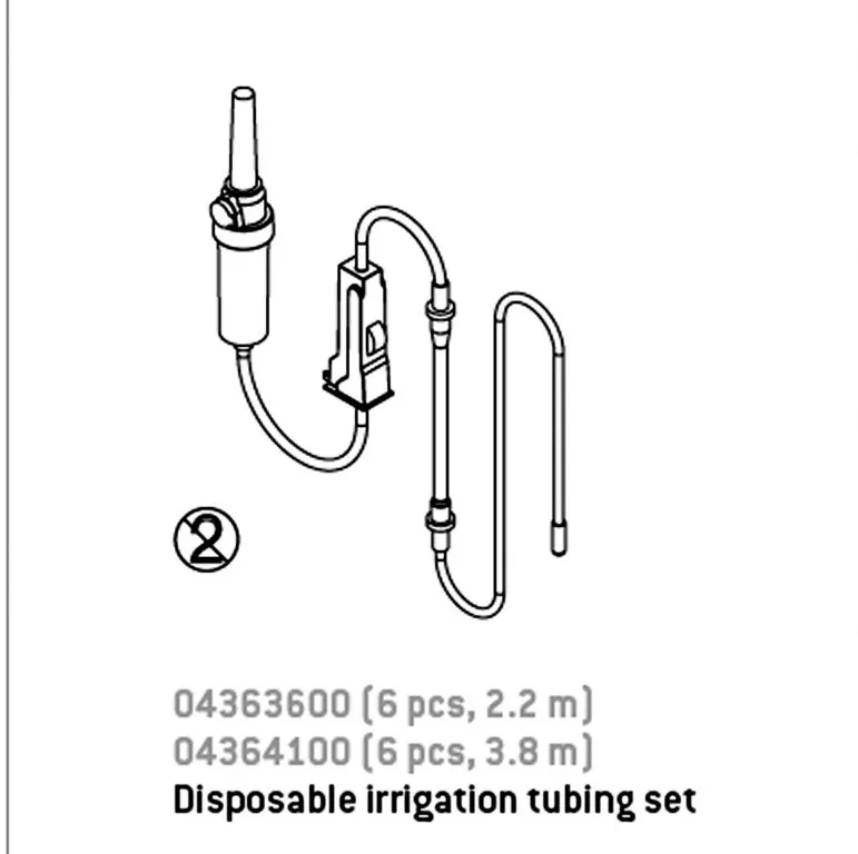 Irrigation Set Full For Motor Cable 3.50M 6stk