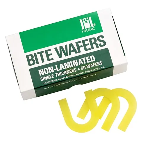 Bite Wafers Soft geel Non Laminated 50stk