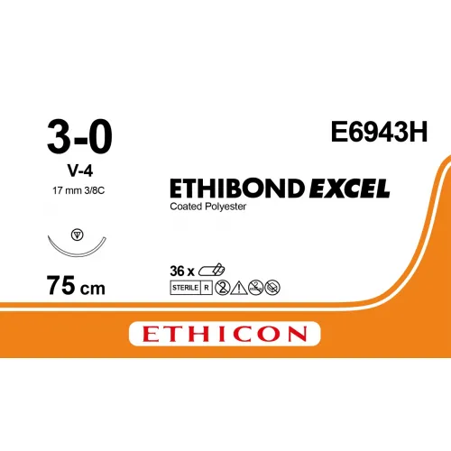 Suture Ethisend Polyester 3/0 36pcs
