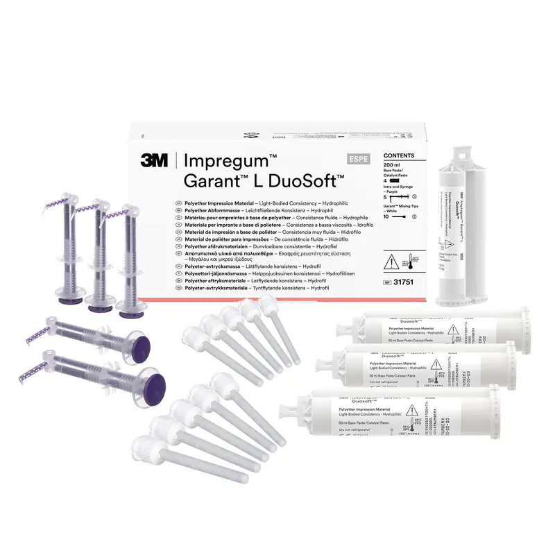3M™ Impregum™ Garant™ L DuoSoft™ Polyether Afdrukmateriaal