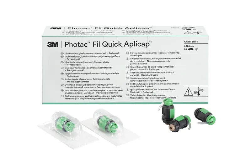 3M™ Photac™ Fil Quick Aplicap™ Lichtuithardend Glasionomeer Restauratiemateriaal Refill A1