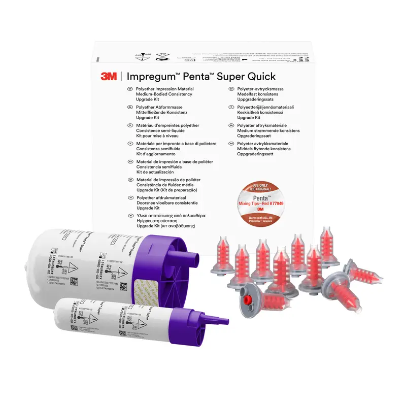 3M™ Impregum™ Penta™ Super Quick Polyether Afdrukmateriaal Medium Body Upgrade Kit