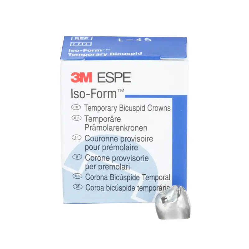 3M™ Iso-Form™ Noodkronen voor molaren en premolaren, Maat L-45