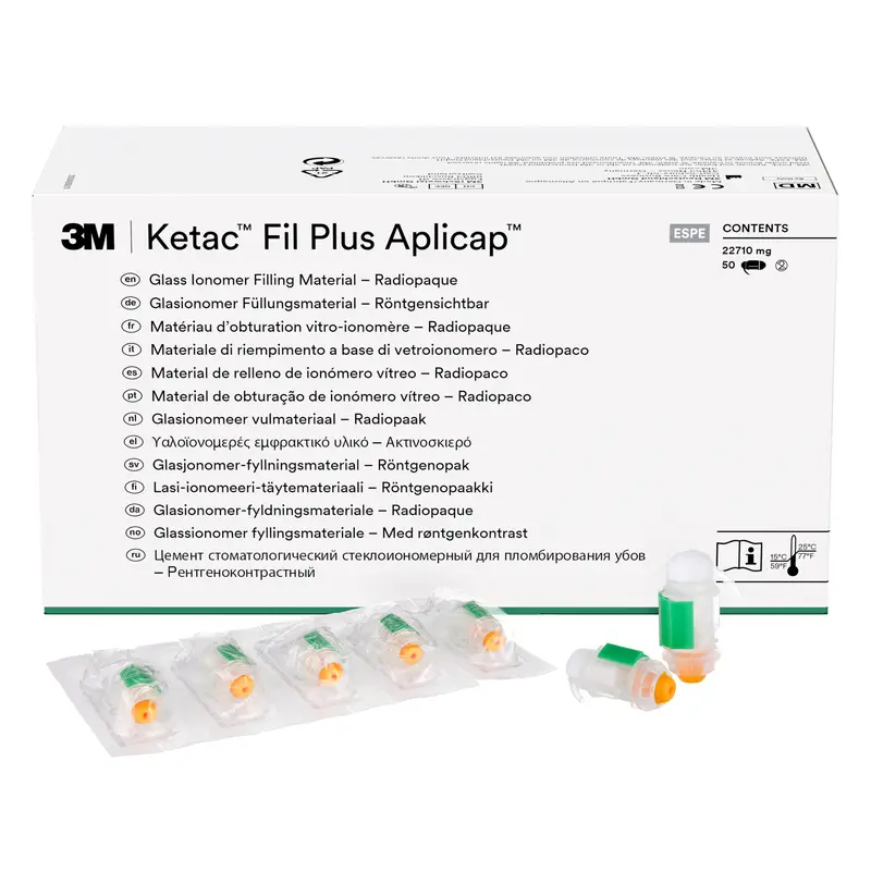 3M™ Ketac™ Fil Plus Aplicap™ Glasionomeer Restauratiemateriaal Refill A3.5