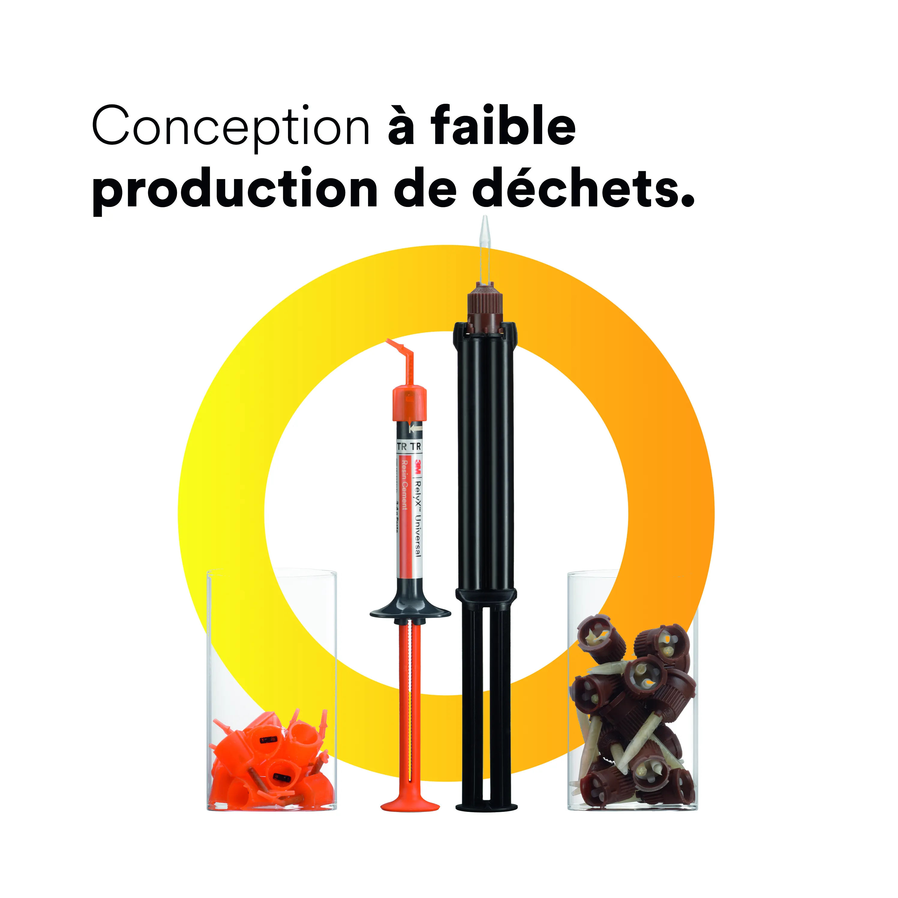 3M™ RelyX™ Universal Ciment-composite de collage, pack économique, teinte Translucide